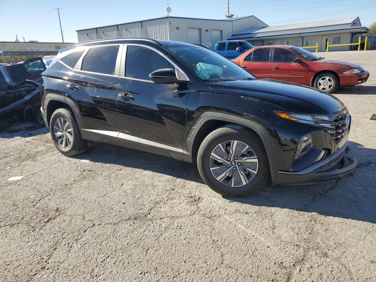 2023 Hyundai Tucson VIN KM8JBCA19PU085989 Copart auction photo, front end / rear end damage thumbnail 4