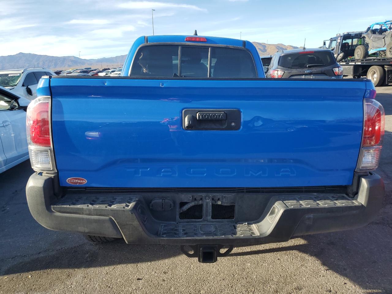 2021 Toyota Tacoma VIN 3TYSZ5AN0MT008550 Copart auction photo, side / front end damage thumbnail 6