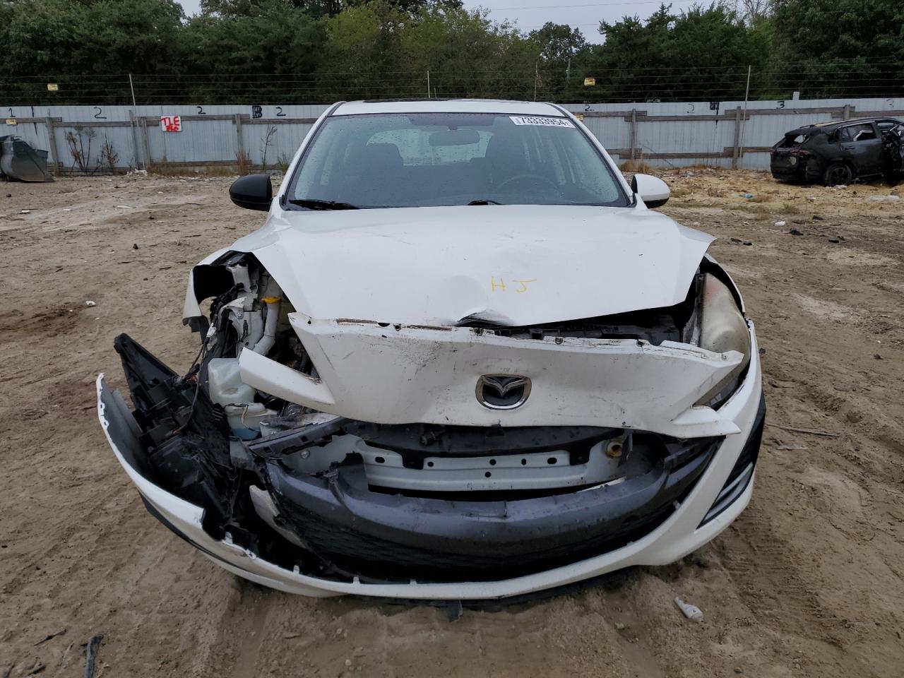 2010 Mazda 3 VIN JM1BL1H65A1283585 Copart auction photo, mechanical / front end damage thumbnail 5