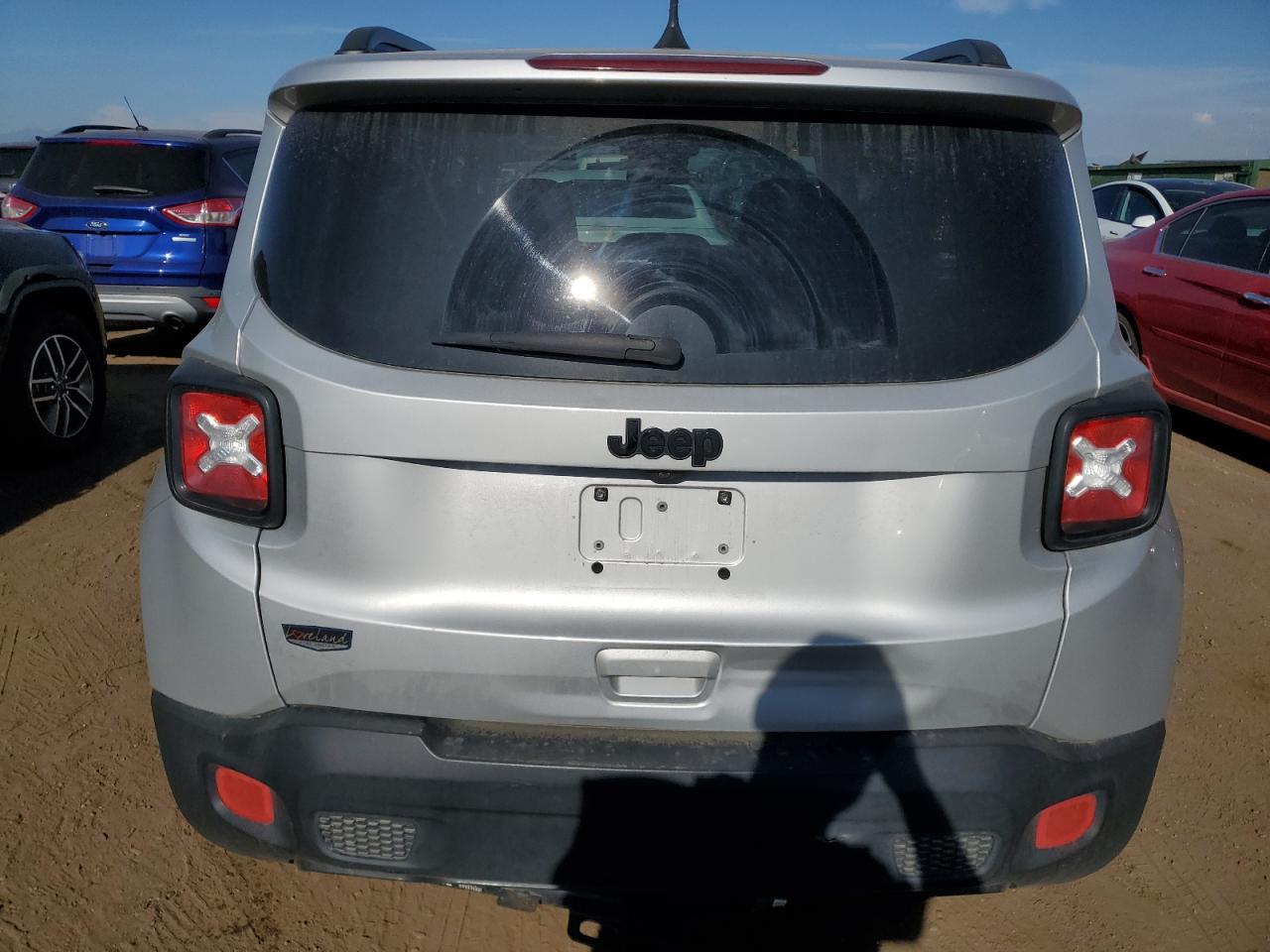 2018 Jeep Renegade VIN ZACCJABB1JPG89587 Copart auction photo, hail damage thumbnail 6