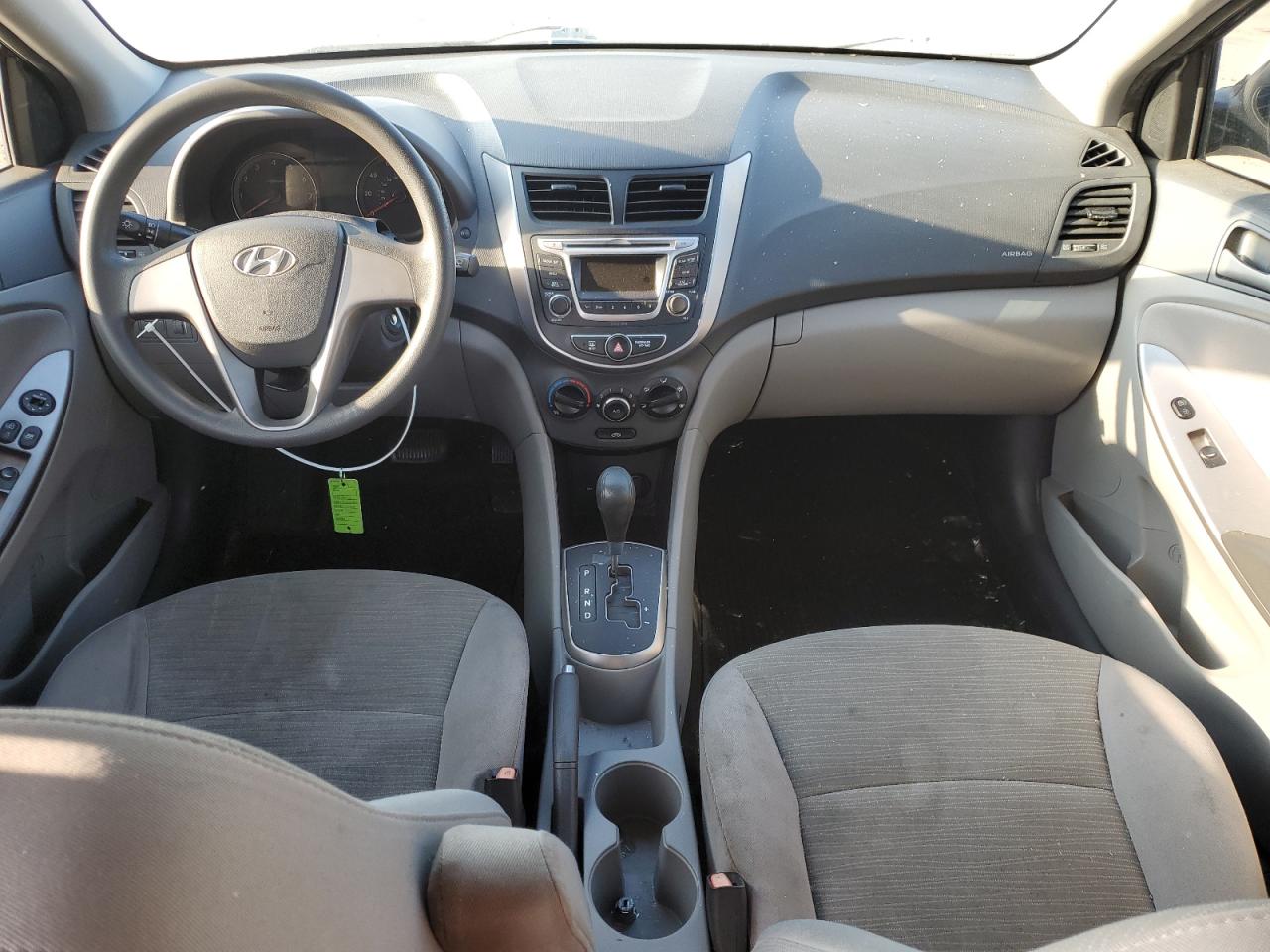 2016 Hyundai Accent VIN KMHCT4AE6GU131342 Copart auction photo, all over damage thumbnail 8