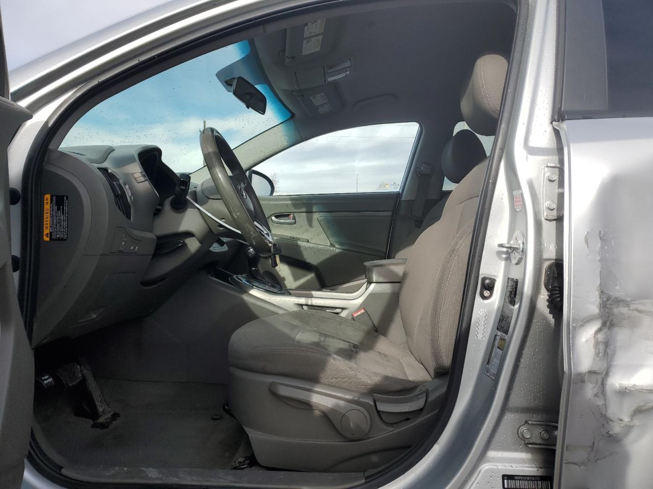 2011 KIA Sportage VIN KNDPB3A20B7043757 Copart auction photo, side damage thumbnail 7