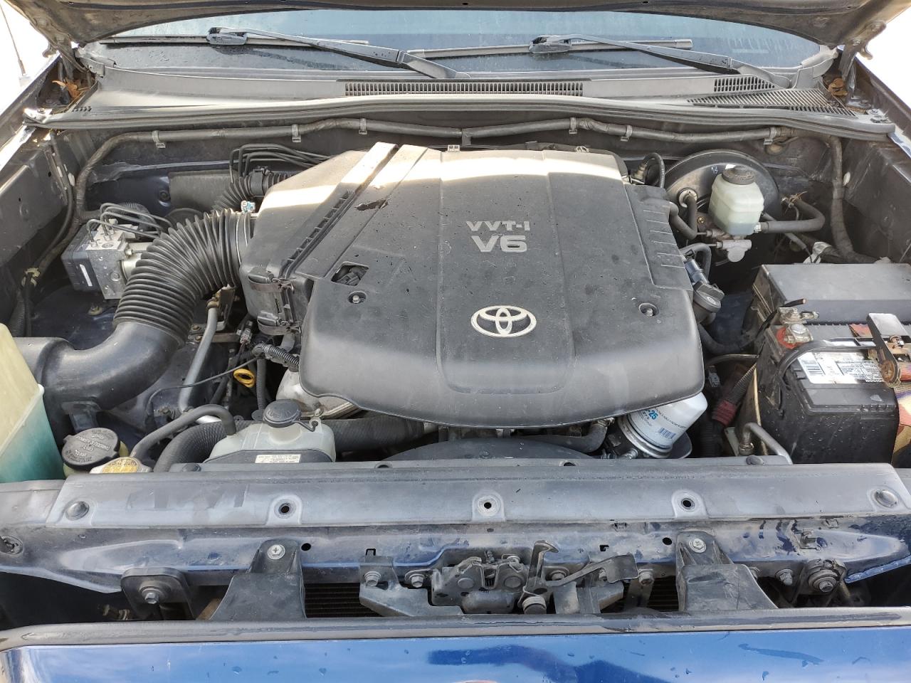 2005 Toyota Tacoma VIN 5TETU62N45Z085171 Copart auction photo, burn damage thumbnail 11