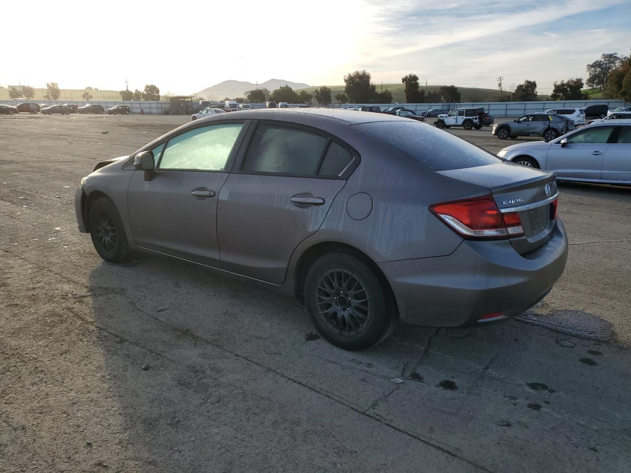 2013 Honda Civic VIN 19XFB2F53DE220118 Copart auction photo, front end damage thumbnail 2