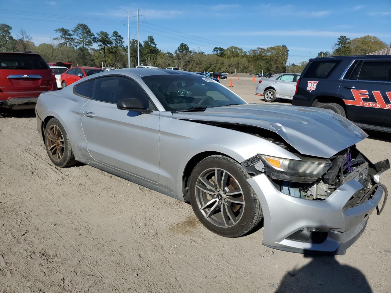 2016 Ford Mustang VIN 1FA6P8TH2G5331722 Copart auction photo, front end damage thumbnail 4
