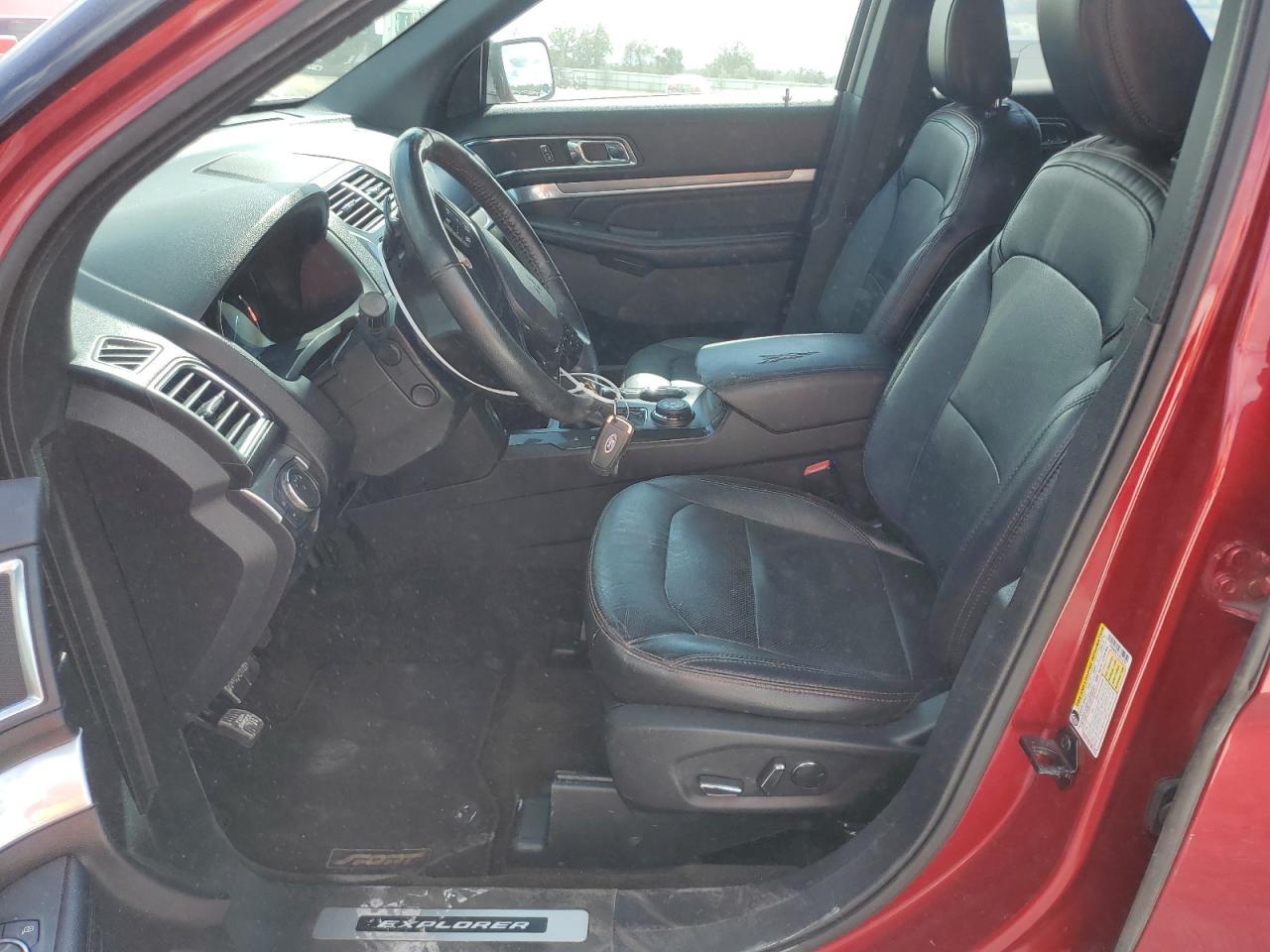 2018 Ford Explorer VIN 1FM5K8GT4JGC12337 Copart auction photo, all over damage thumbnail 7