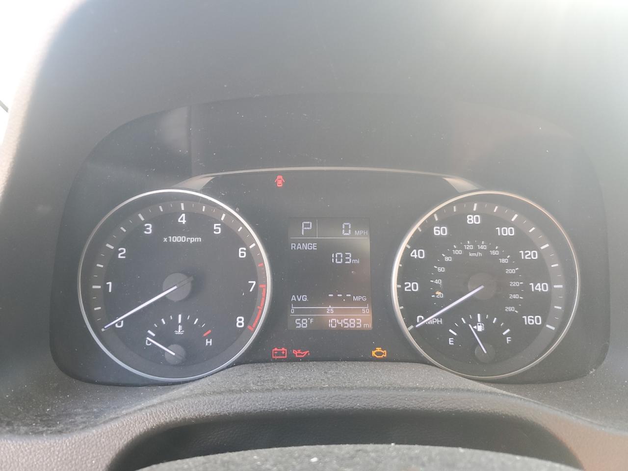 2017 Hyundai Elantra VIN 5NPD84LF3HH027368 Copart auction photo, mechanical damage thumbnail 9