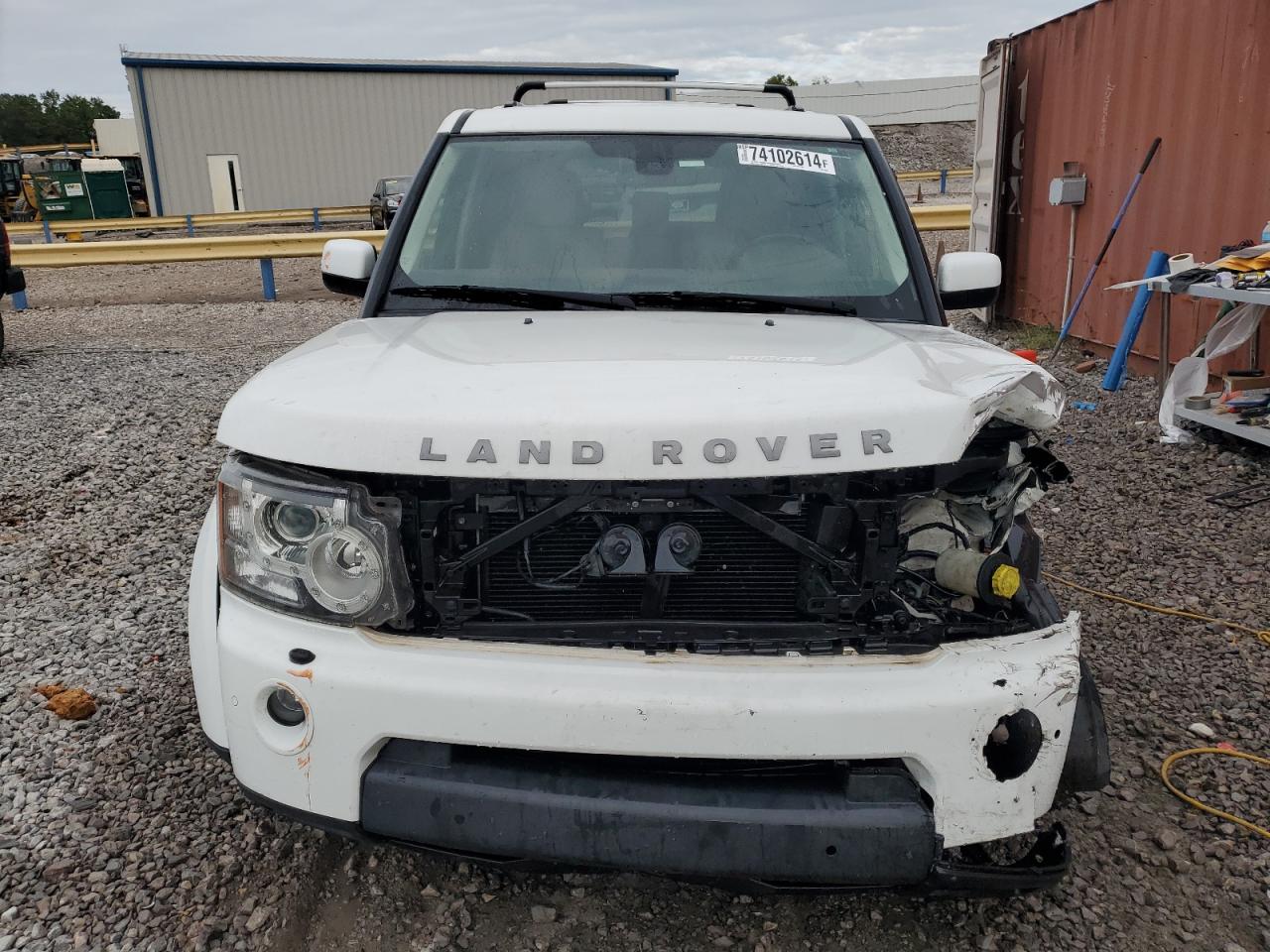 2012 Land Rover LR4 VIN SALAG2D42CA641540 Copart auction photo, front end damage thumbnail 5