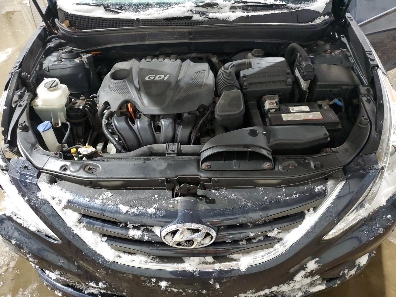 2014 Hyundai Sonata VIN 5NPEB4AC0EH888100 Copart auction photo, front end / side damage thumbnail 11