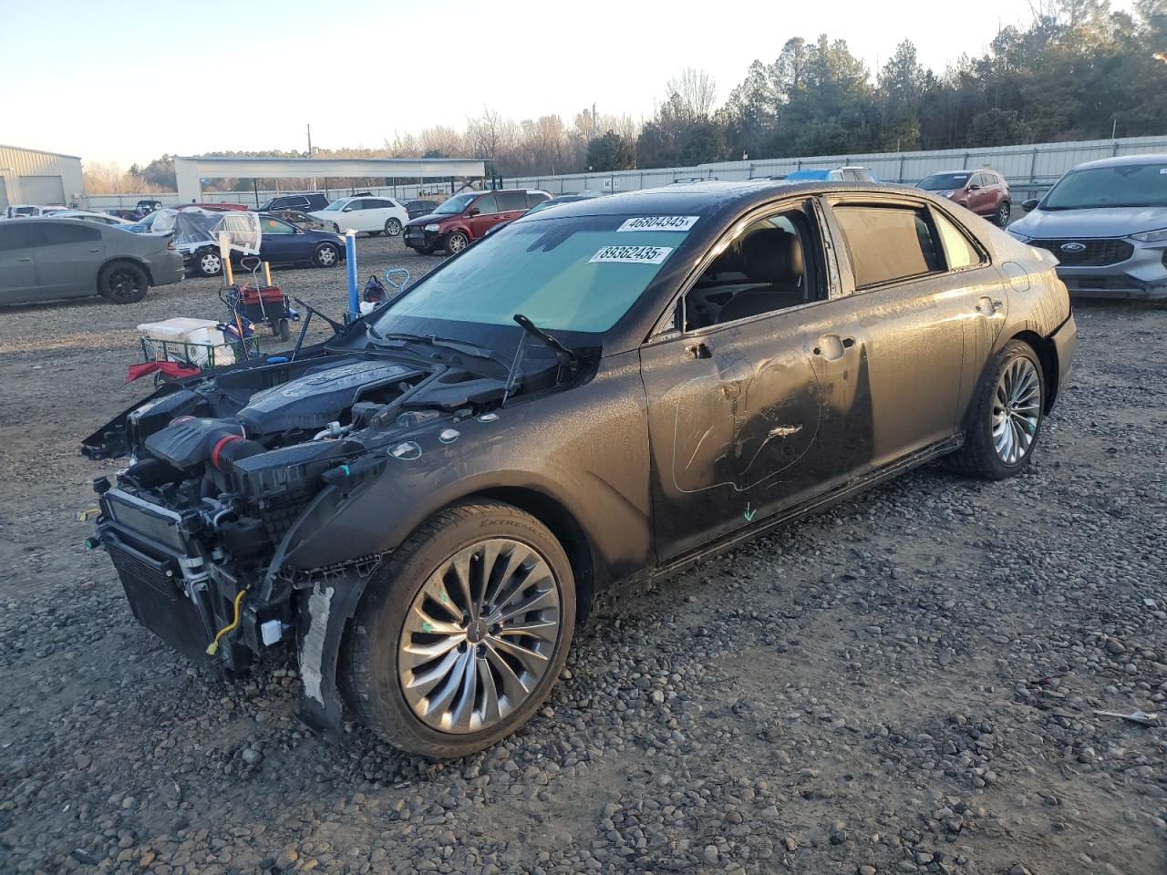 2018 Genesis G90 VIN KMHG54JHXJU041172 - Copart auction photo