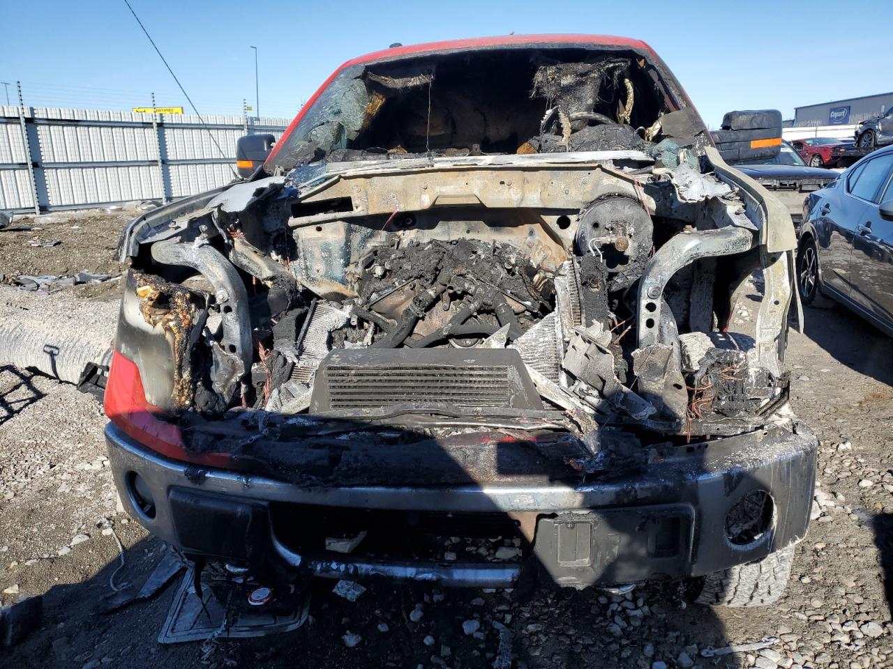 2012 Ford F-150 VIN 1FTFW1ET8CKD14103 Copart auction photo, burn - engine / burn - interior damage thumbnail 5