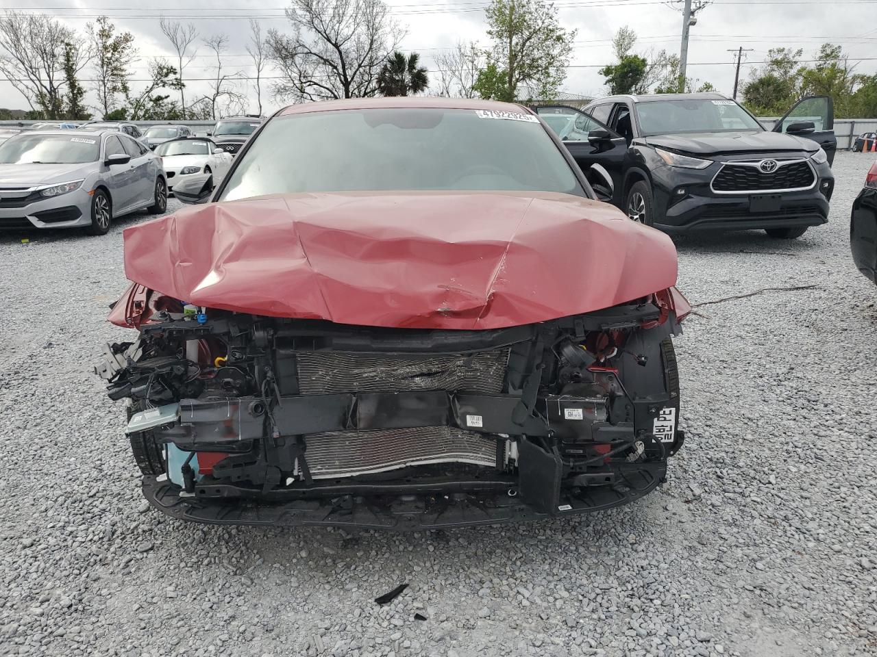 2025 Hyundai Elantra VIN KMHLM4DG5SU896982 Copart auction photo, front end damage thumbnail 5