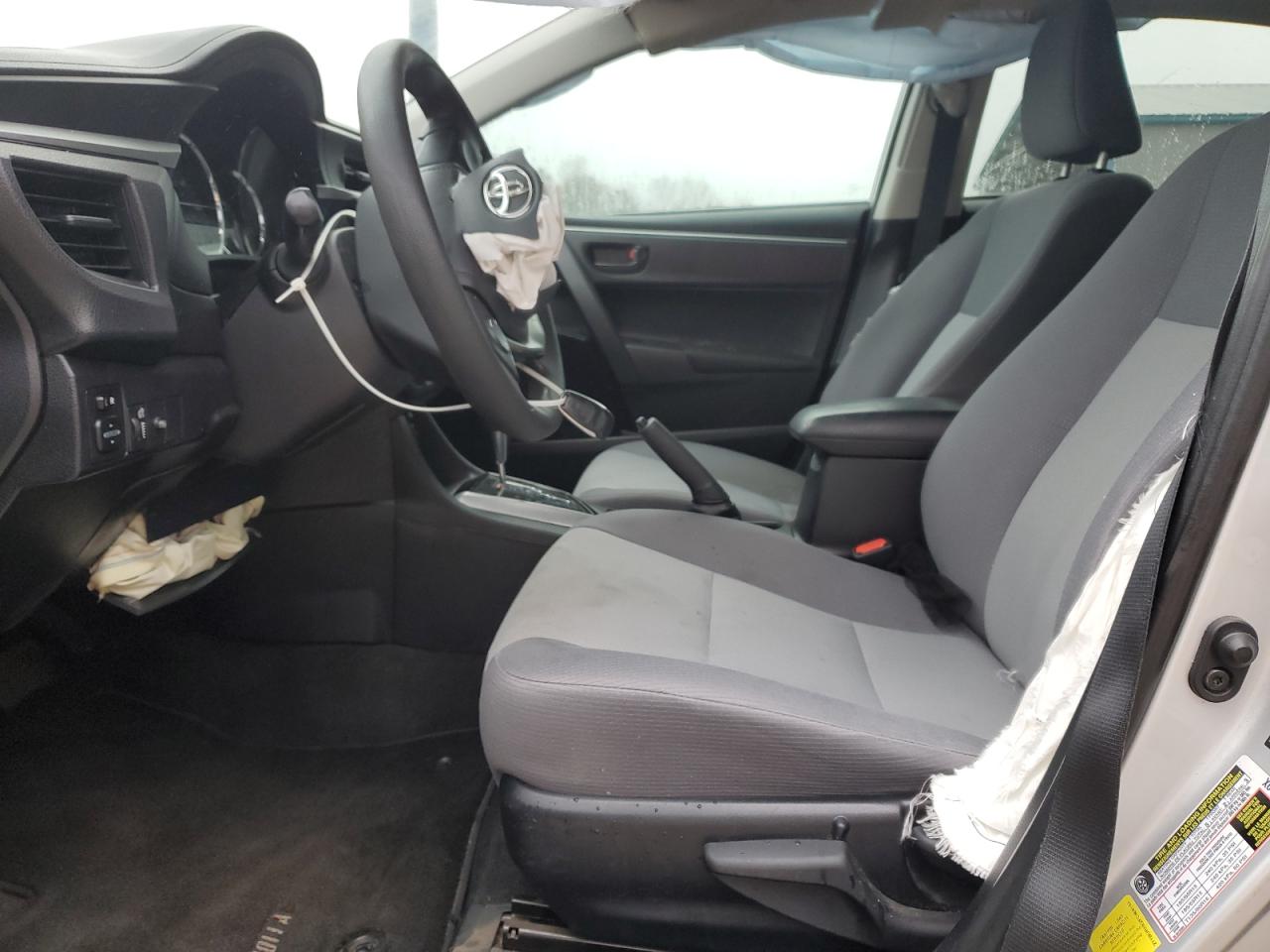 2015 Toyota Corolla VIN 2T1BURHE2FC460194 Copart auction photo, front end damage thumbnail 7