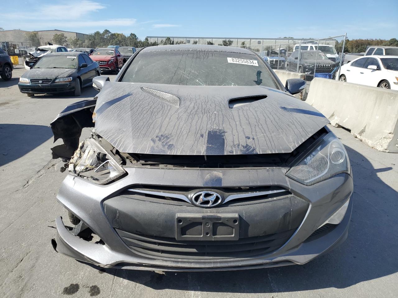 2015 Hyundai Genesis VIN KMHHU6KJ7FU125879 Copart auction photo, front end damage thumbnail 5