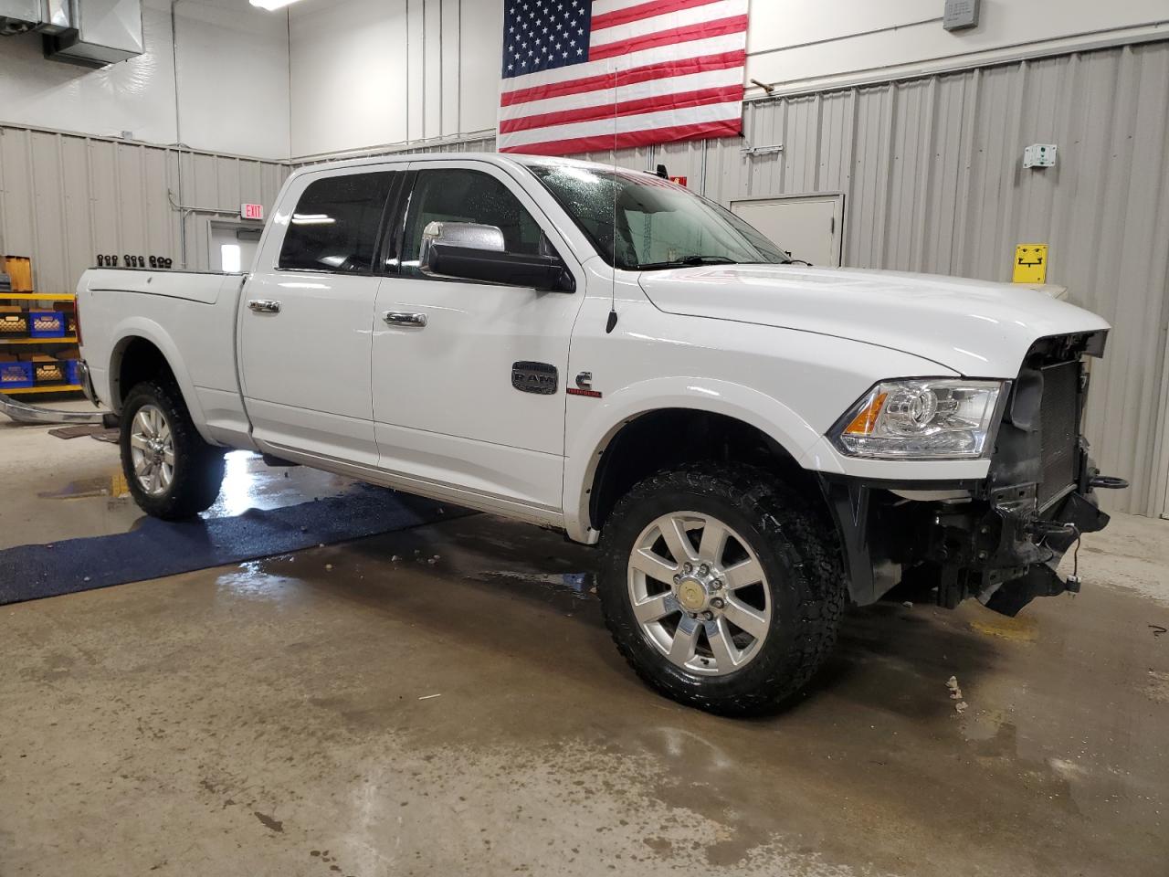 2014 RAM 2500 VIN 3C6UR5GL1EG122591 Copart auction photo, front end damage thumbnail 4