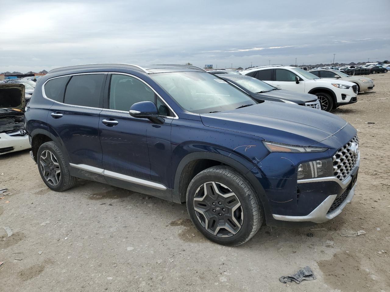 2023 Hyundai Santa Fe VIN 5NMS4DAL1PH542473 Copart auction photo, rear end damage thumbnail 4