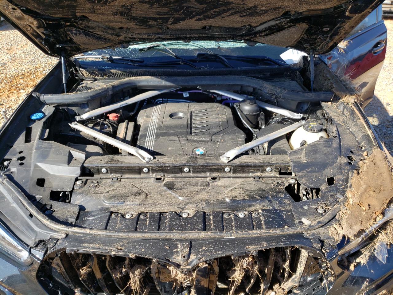 2022 BMW X6 VIN 5UXCY6C0XN9K98921 Copart auction photo, water/flood / all over damage thumbnail 13