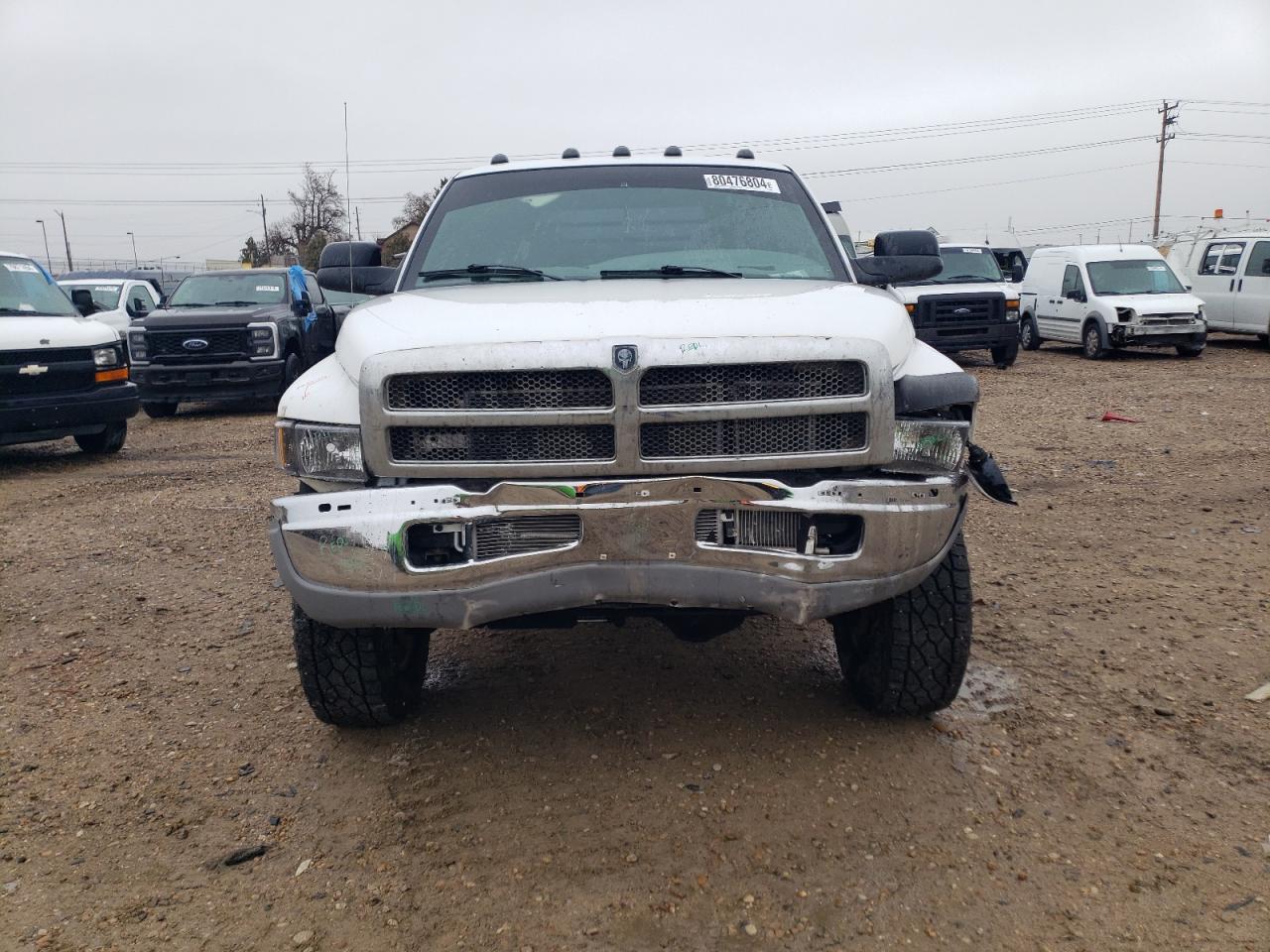 2001 Dodge RAM VIN 1B7KF23681J586459 Copart auction photo, front end damage thumbnail 5