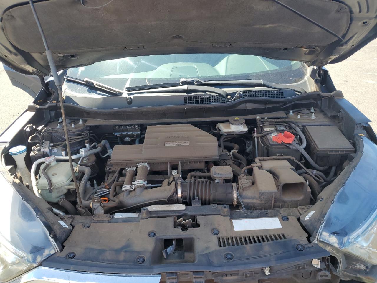 2019 Honda CR-V VIN 5J6RW1H54KA034414 Copart auction photo, front end / side damage thumbnail 12