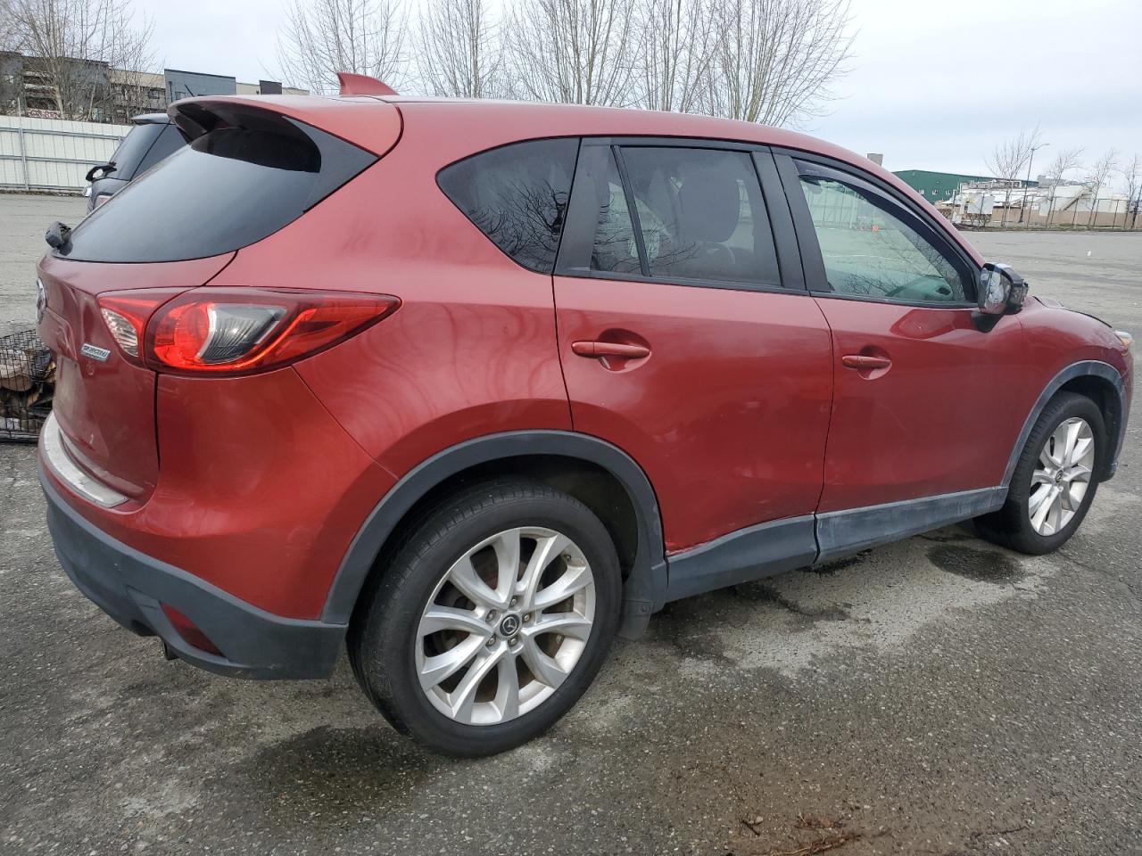 2013 Mazda CX-5 VIN JM3KE4DE1D0124900 Copart auction photo, front end / side damage thumbnail 3