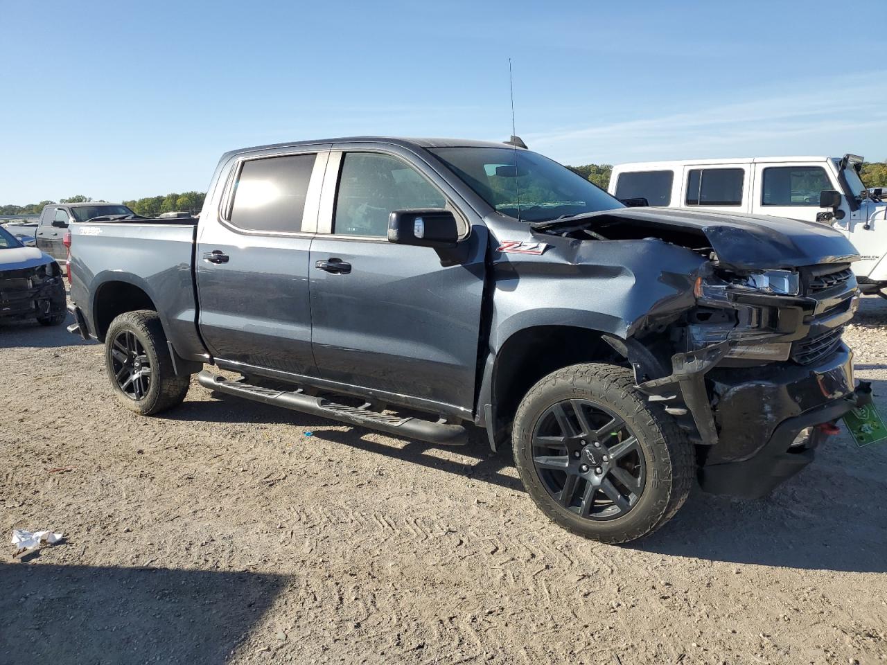 2021 Chevrolet Silverado VIN 1GCPYFEL5MZ288743 Copart auction photo, front end damage thumbnail 4