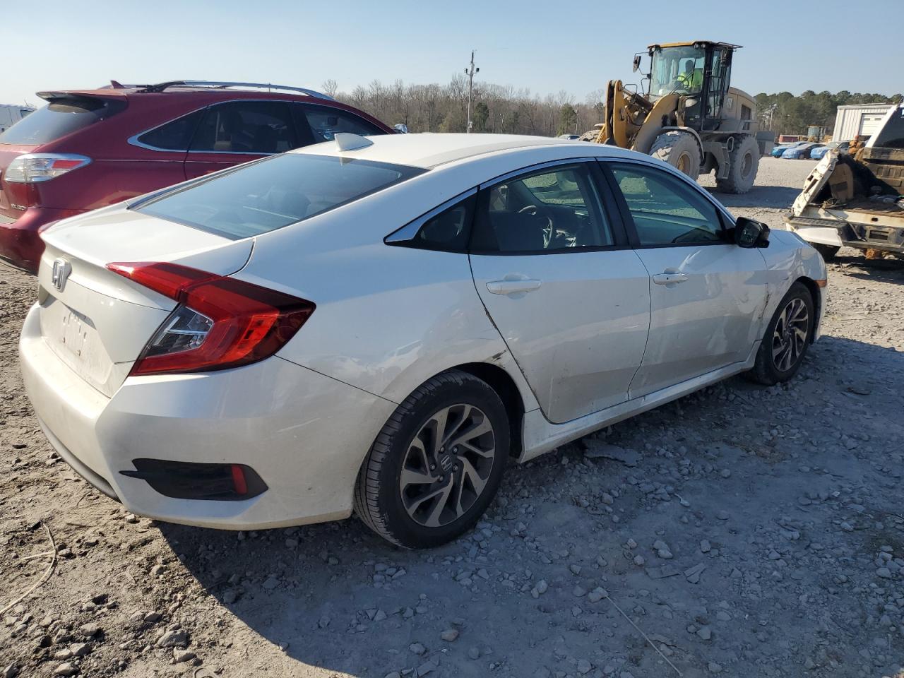 2018 Honda Civic VIN 19XFC2F74JE032265 Copart auction photo, all over damage thumbnail 3