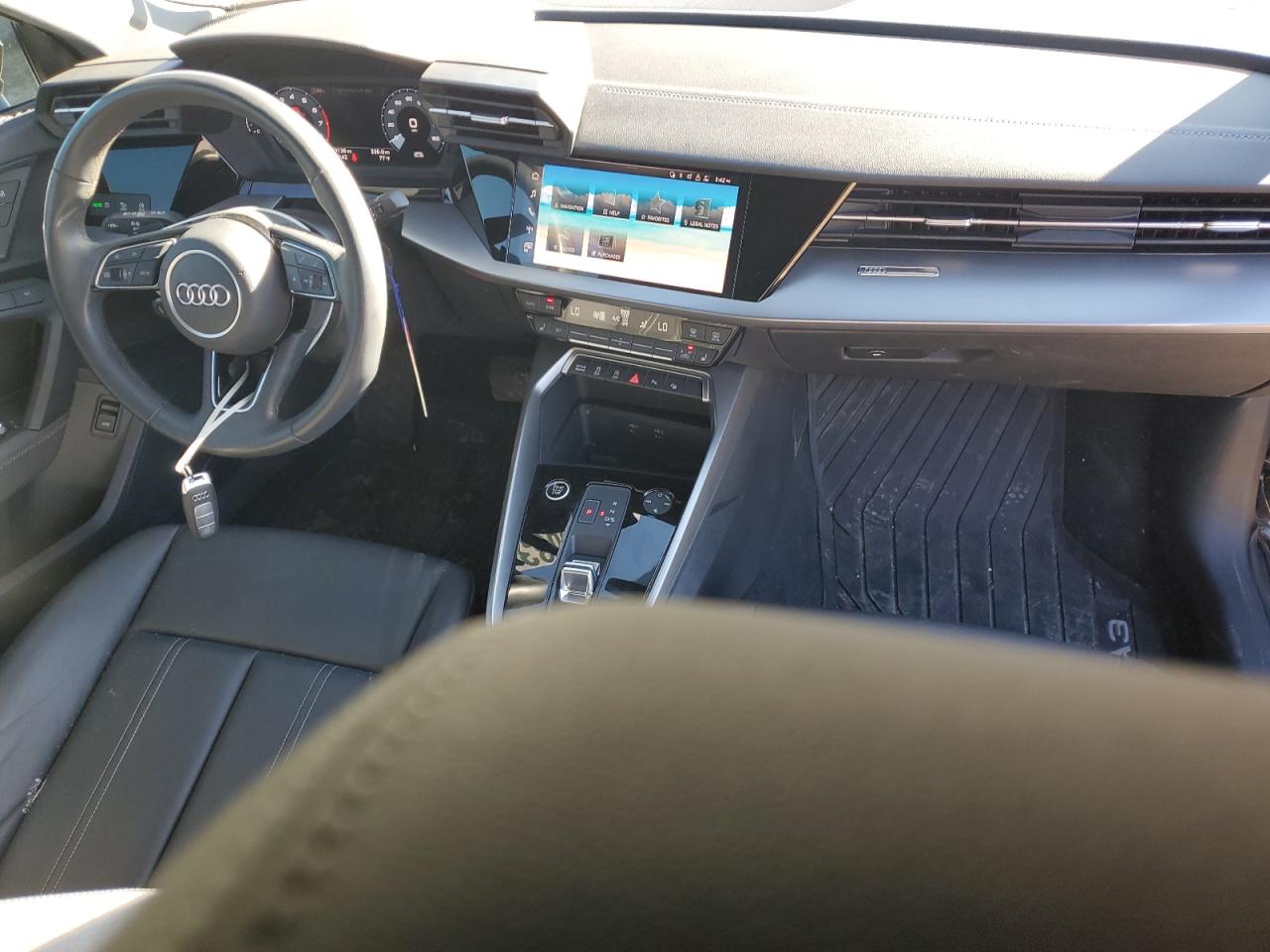 2023 Audi A3 VIN WAUAUDGY4PA092419 Copart auction photo, side damage thumbnail 8