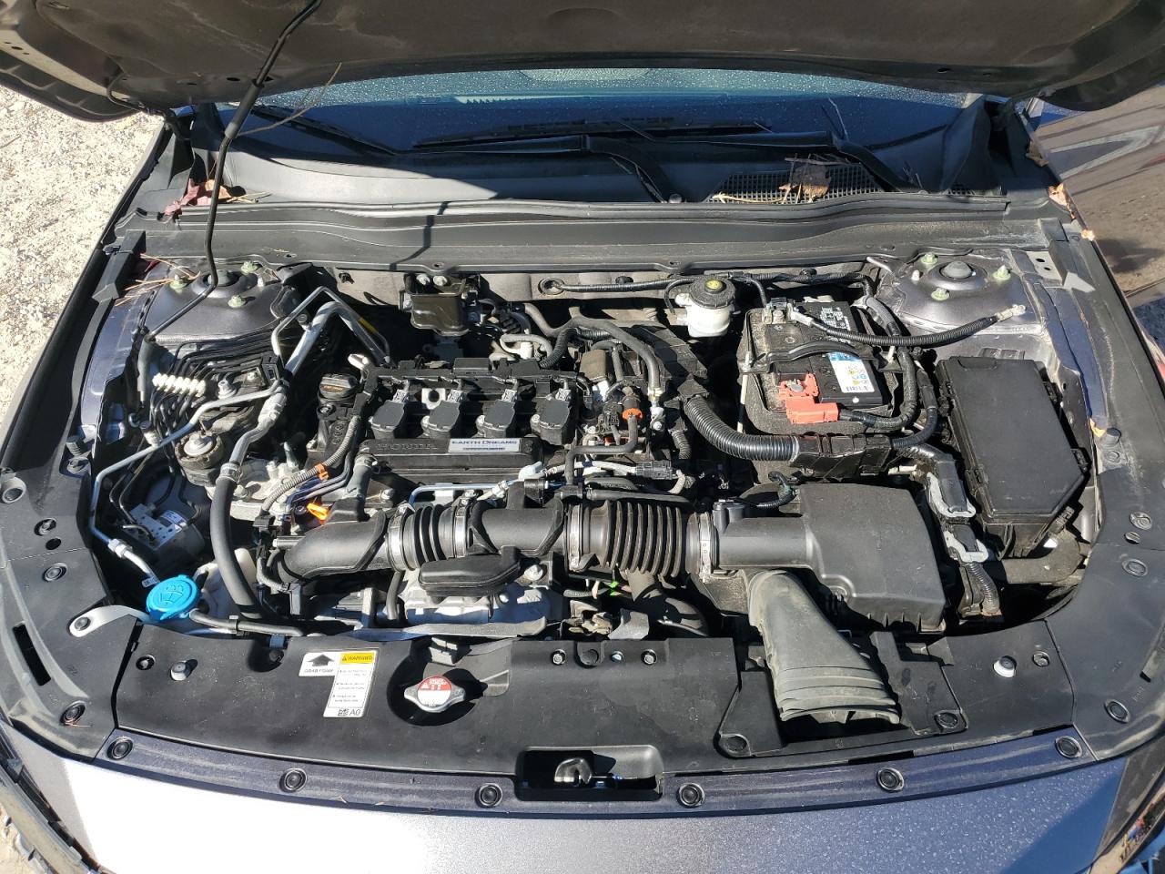 2019 Honda Accord VIN 1HGCV1F36KA004221 Copart auction photo, front end / side damage thumbnail 12