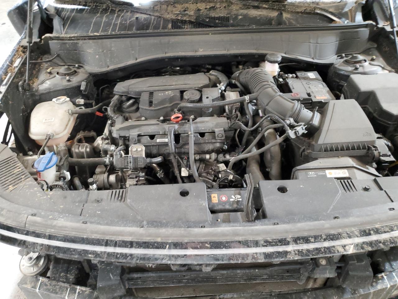2024 Hyundai Kona VIN KM8HACA34RU045518 Copart auction photo, rollover damage thumbnail 13