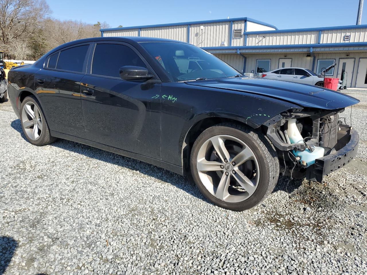 2017 Dodge Charger VIN 2C3CDXCT7HH537024 Copart auction photo, front end damage thumbnail 4