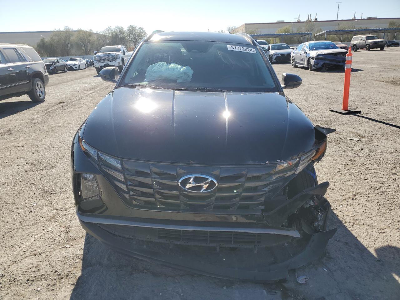 2023 Hyundai Tucson VIN KM8JBCA19PU085989 Copart auction photo, front end / rear end damage thumbnail 5