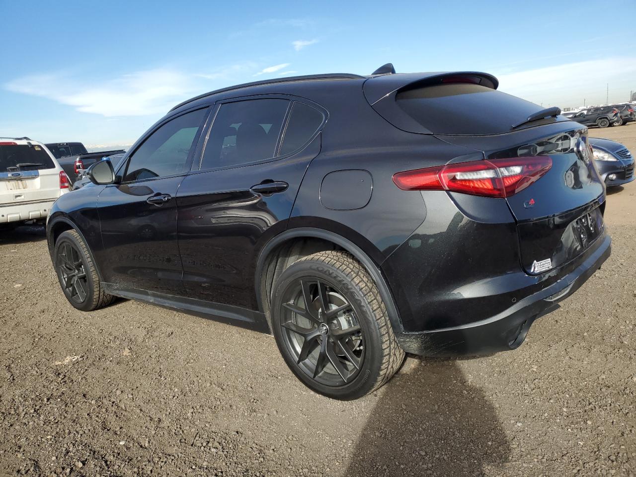 2019 Alfa Romeo Stelvio VIN ZASPAKBN5K7C44261 Copart auction photo, rear end damage thumbnail 2