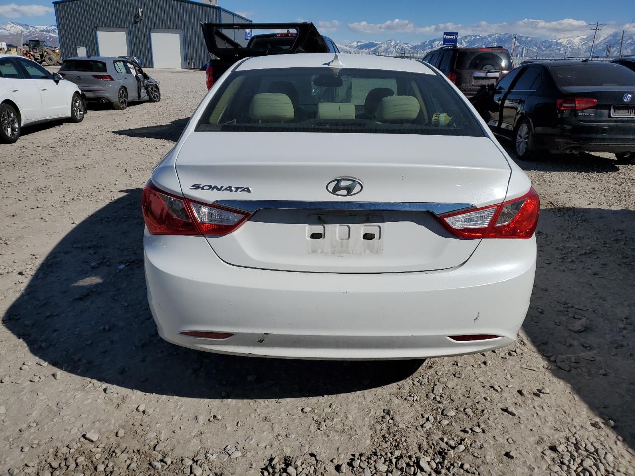 2011 Hyundai Sonata VIN 5NPEB4AC2BH253911 Copart auction photo, front end / side damage thumbnail 6