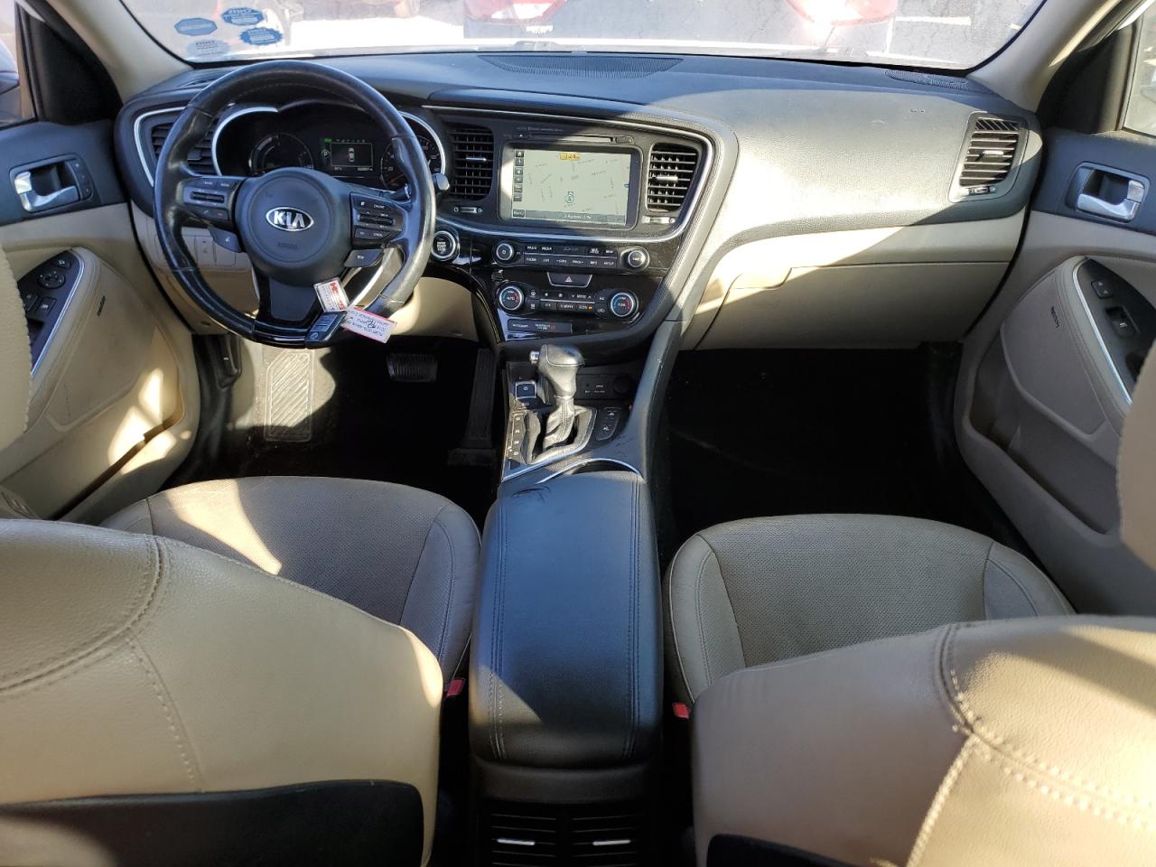2016 KIA Optima VIN KNAGN4ADXG5091913 Copart auction photo, front end damage thumbnail 8