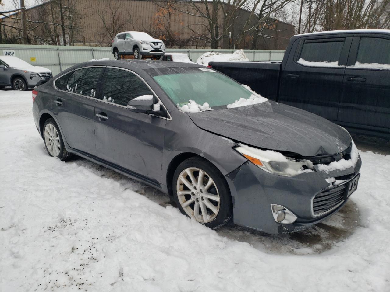 2013 Toyota Avalon VIN 4T1BK1EB4DU063227 Copart auction photo, front end / side damage thumbnail 4