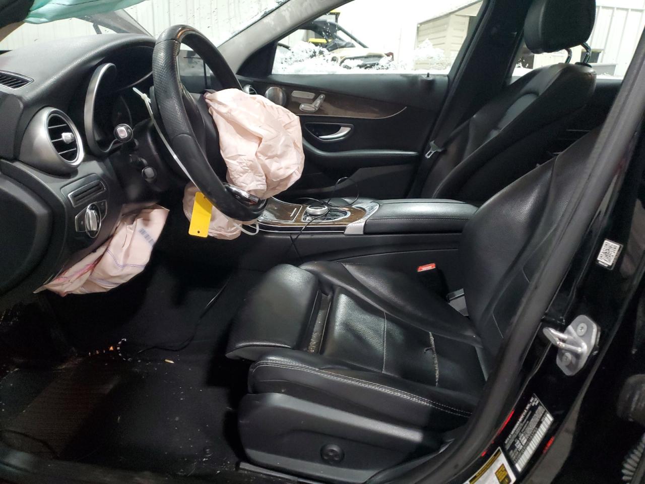 2017 Mercedes-Benz C-klasse VIN 55SWF4KB5HU183793 Copart auction photo, front end damage thumbnail 7
