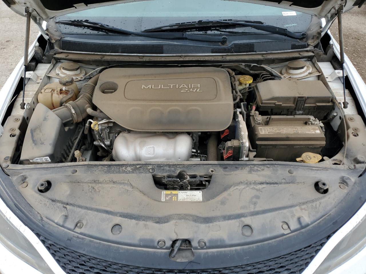 2015 Chrysler 200 VIN 1C3CCCAB1FN717366 Copart auction photo, rear end / frame damage damage thumbnail 11