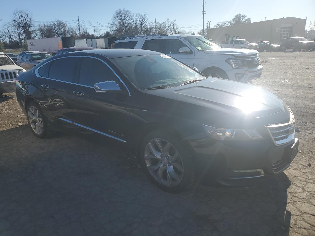 2017 Chevrolet Impala VIN 2G1145S32H9115738 Copart auction photo, front end damage thumbnail 4