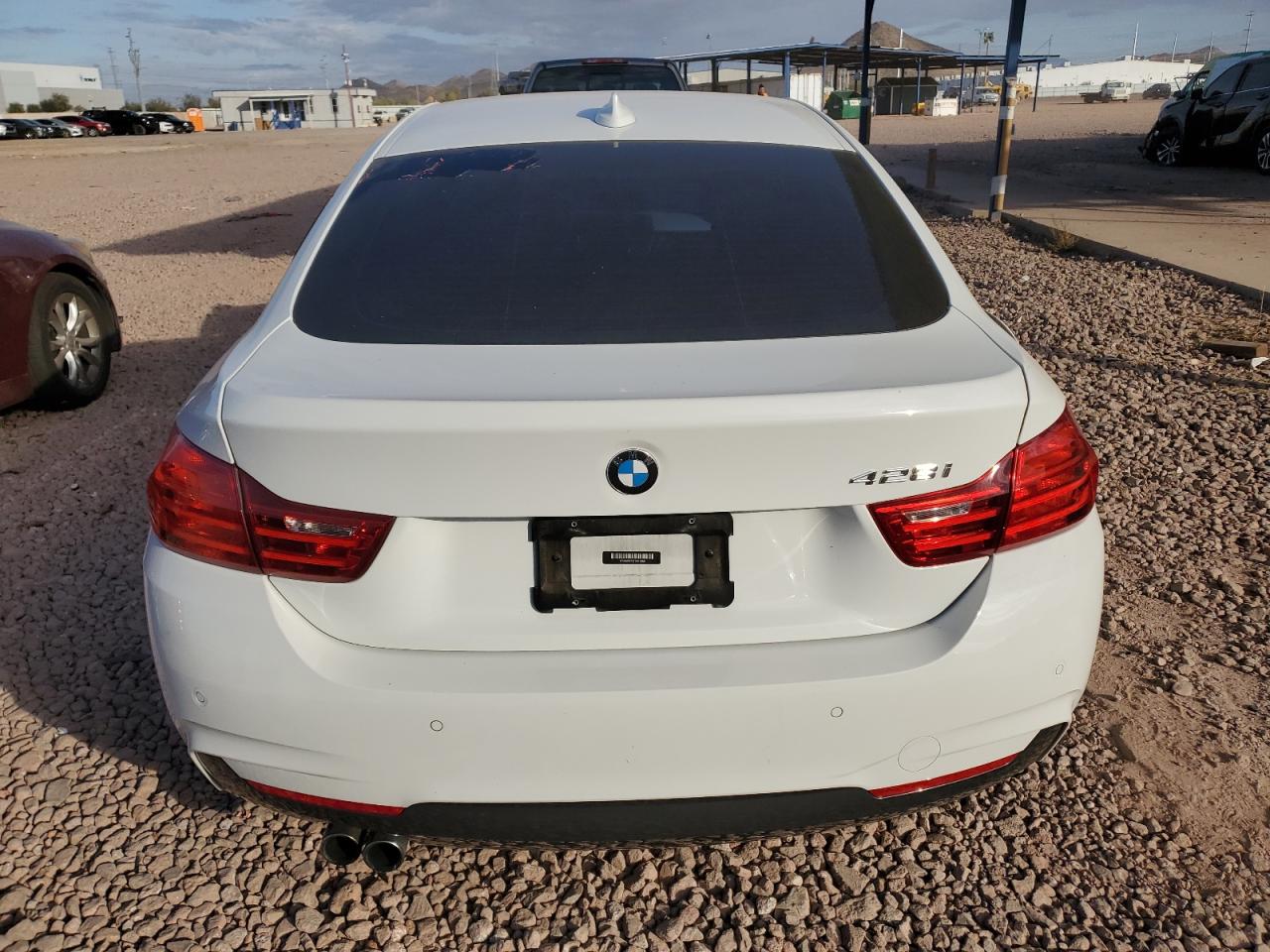 2015 BMW 4er VIN WBA4A5C51FGK15466 Copart auction photo, front end damage thumbnail 6