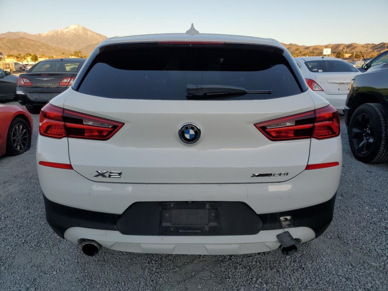 2018 BMW X2 VIN WBXYJ5C37JEF79291 Copart auction photo, front end damage thumbnail 6