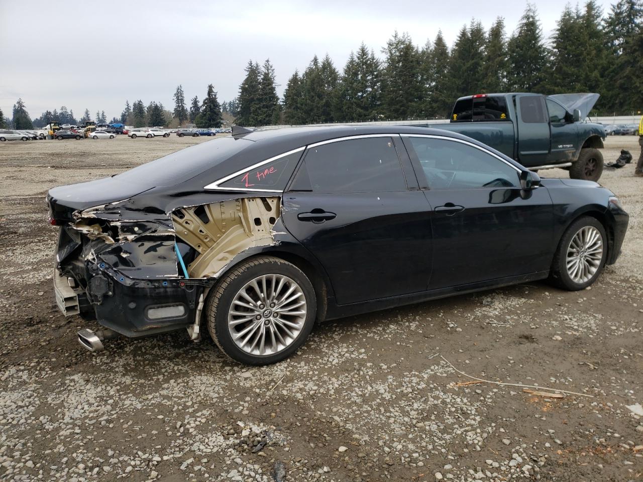 2019 Toyota Avalon VIN 4T1BZ1FB8KU005080 Copart auction photo, rear end damage thumbnail 3