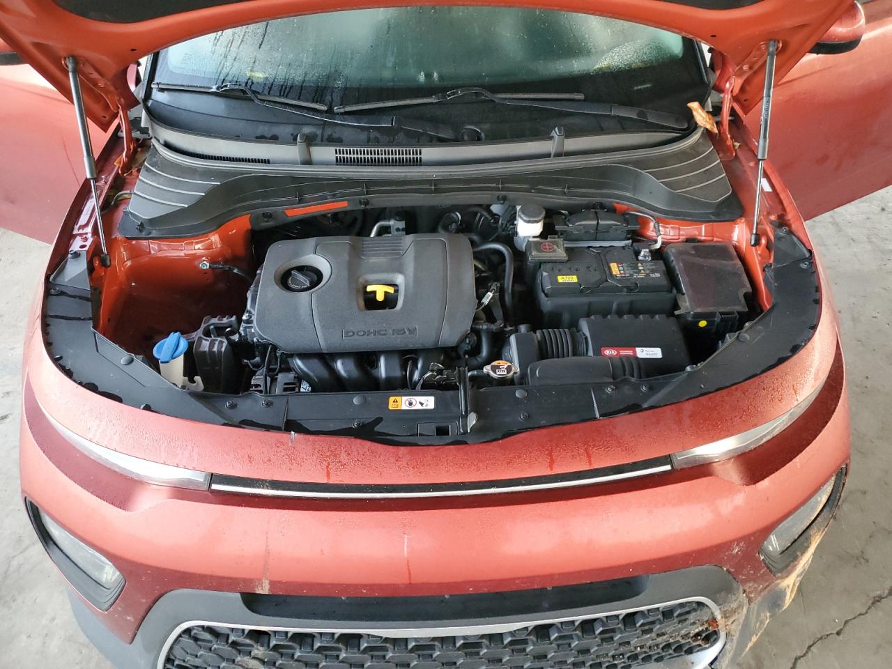 2021 KIA Soul VIN KNDJ23AU7M7792274 Copart auction photo, front end damage thumbnail 13