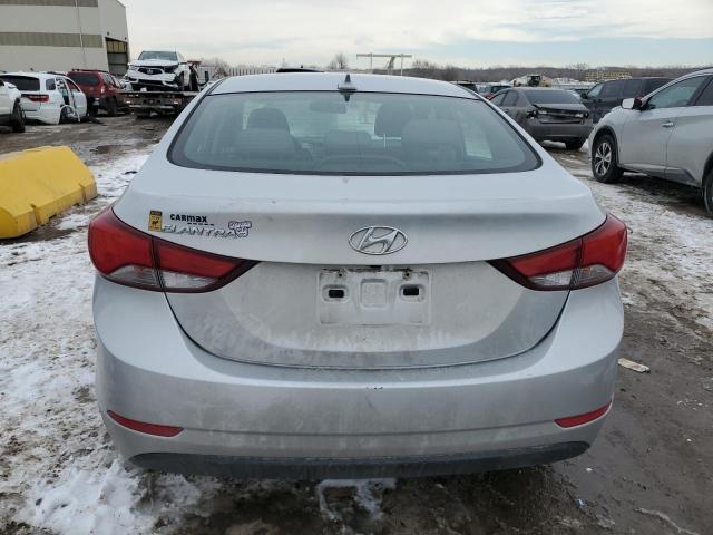 2015 Hyundai Elantra VIN KMHDH4AE5FU436593 Copart auction photo, front end damage thumbnail 6