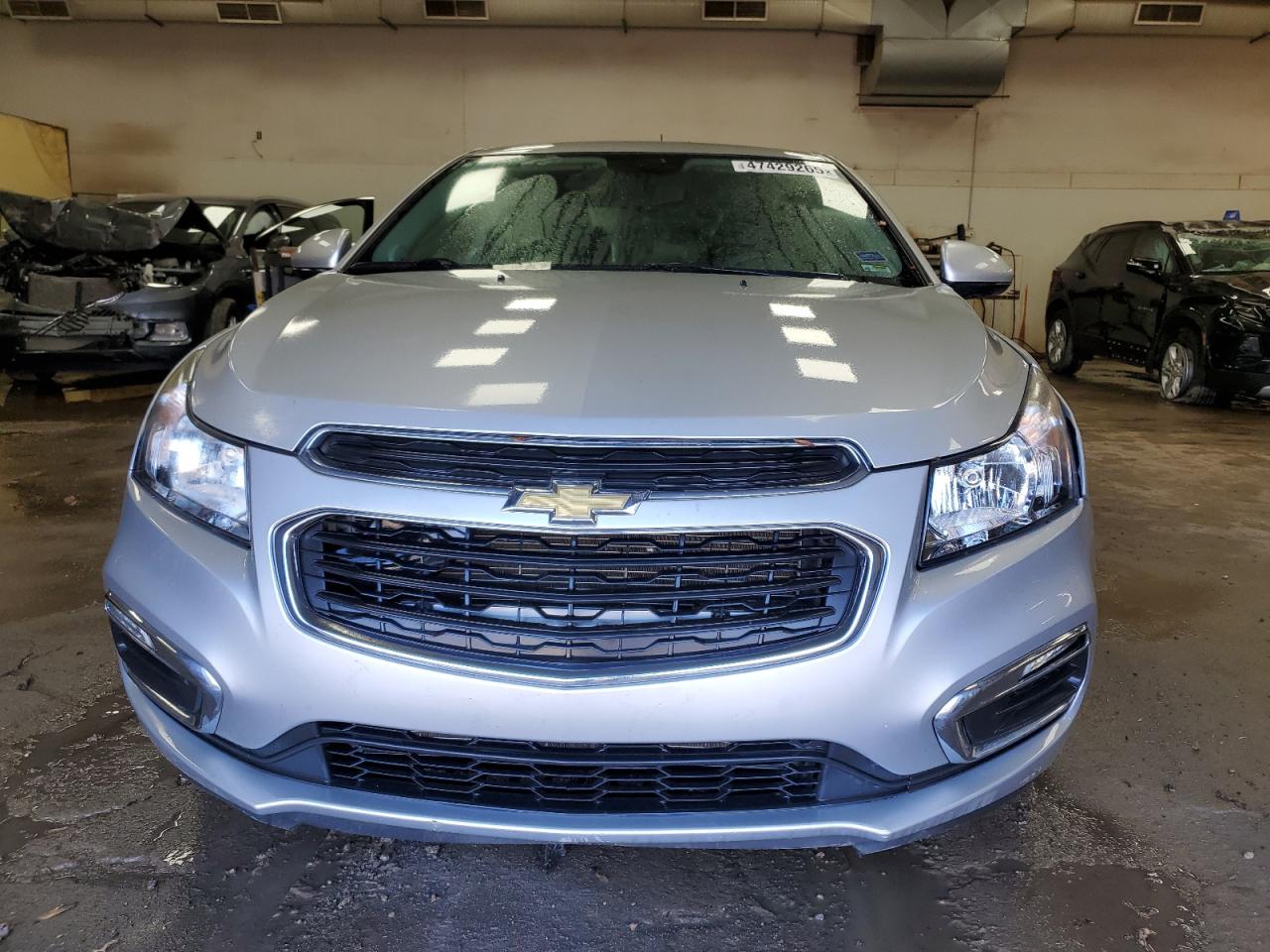 2015 Chevrolet Cruze VIN 1G1PC5SB0F7187394 Copart auction photo, side / front end damage thumbnail 5