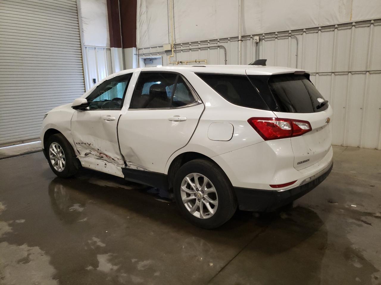 2018 Chevrolet Equinox VIN 2GNAXJEV0J6348441 Copart auction photo, side / front end damage thumbnail 2