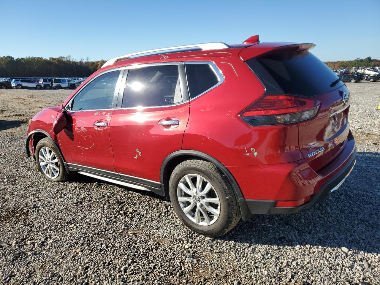 2017 Nissan Rogue VIN JN8AT2MT5HW398332 Copart auction photo, all over damage thumbnail 2