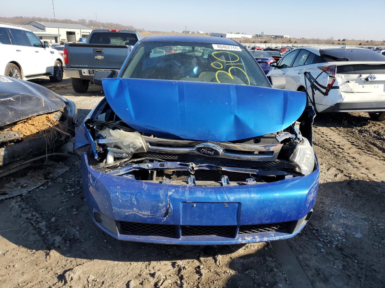 2010 Ford Focus VIN 1FAHP3FN1AW198966 Copart auction photo, biohazard/chemical / all over damage thumbnail 5