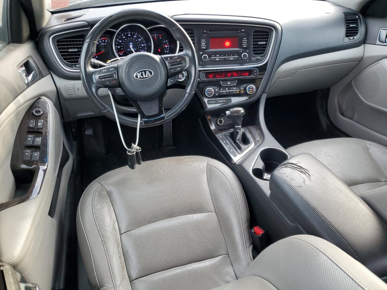 2015 KIA Optima VIN 5XXGN4A76FG377586 Copart auction photo, front end damage thumbnail 8
