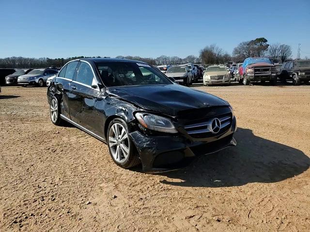 2018 Mercedes-Benz C-klasse VIN WDDWF4JB1JR349140 Copart auction photo, all over damage thumbnail 13