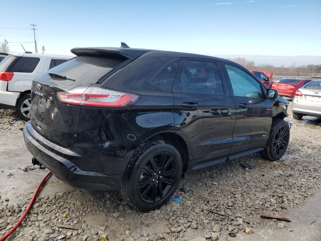 2022 Ford Edge VIN 2FMPK4J93NBA44993 Copart auction photo, front end damage thumbnail 3